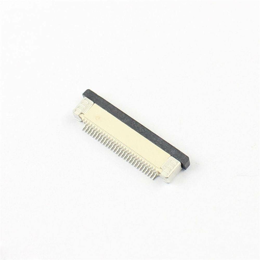 10Pcs FPC FFC 28 Pin 0.5mm Pitch Drawer Type Flat Cable Connector Bottom Contact