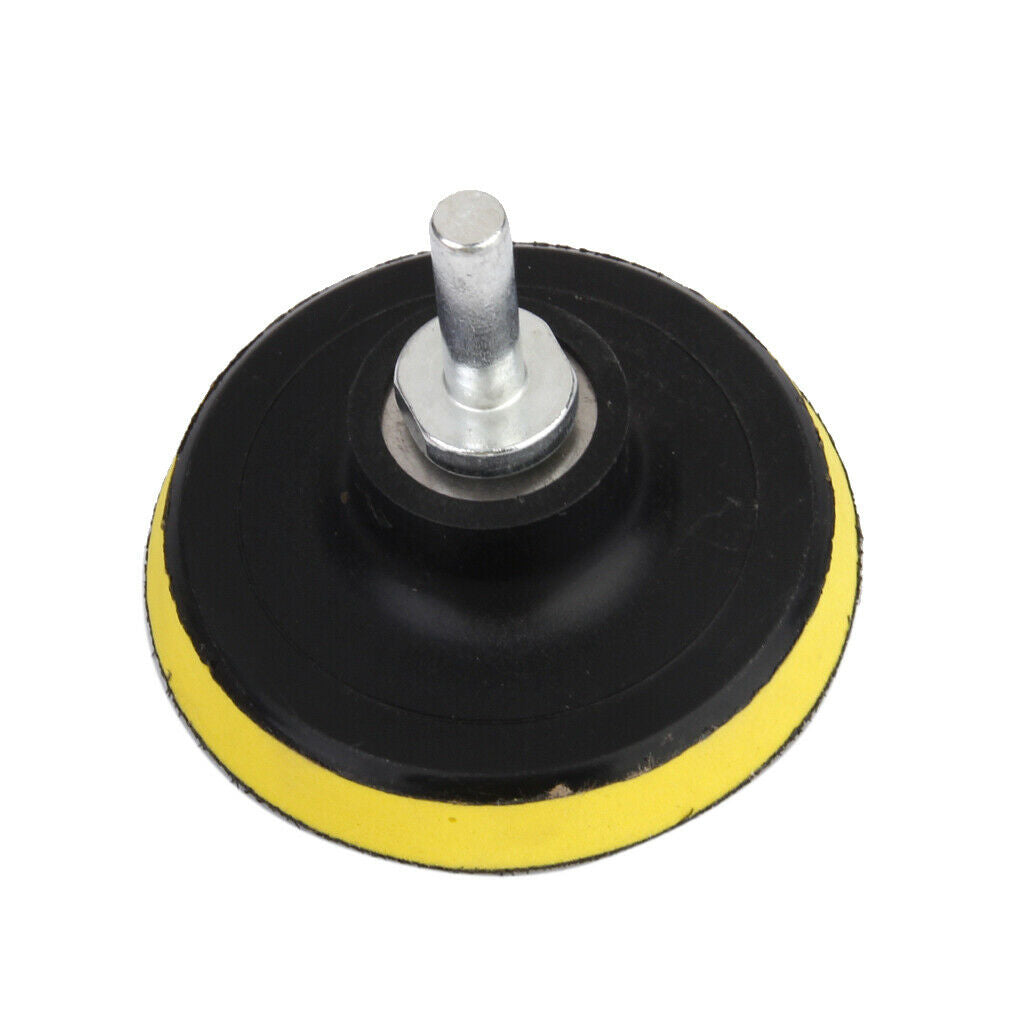 2pcs Universal Dia.3" Backing Polishing Buffing Plate Pad with M10 Drill Adapter