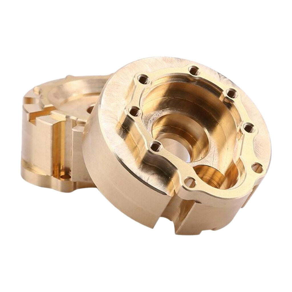 2x Brass Counterweight Housing For 1:10 RC Crawler  -4