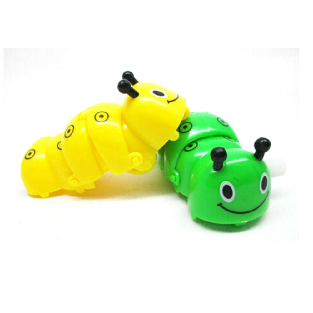 Children Fun  Wind Up Toys For Caterpilla Clockwork Animals The Worm VxJ Lt