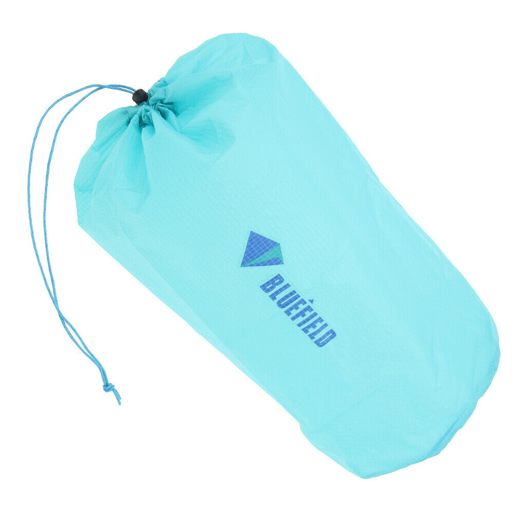 2X Waterproof Drawstring Storage Stuff Sack Dry Bag Outdoor Travel Sky blue M
