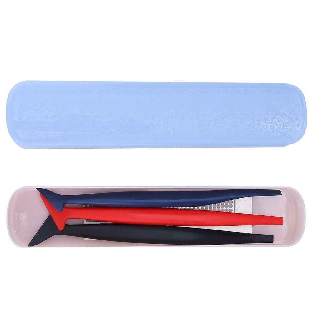 DIY Diamond Painting Fix Tools Set Drawing Ruler+3 Fixed Pens+Case Kits @
