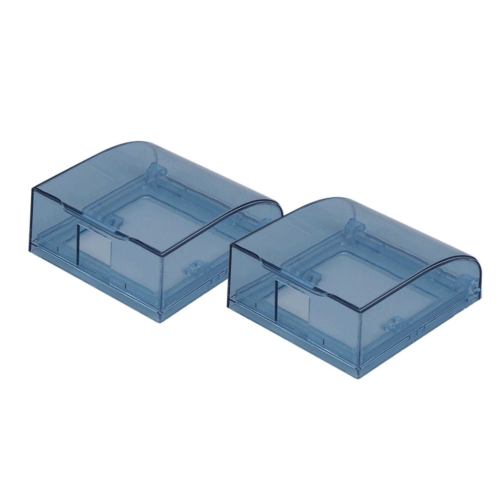 2x Waterproof Switch Cover Box Case Power Socket Protector  Proof Blue