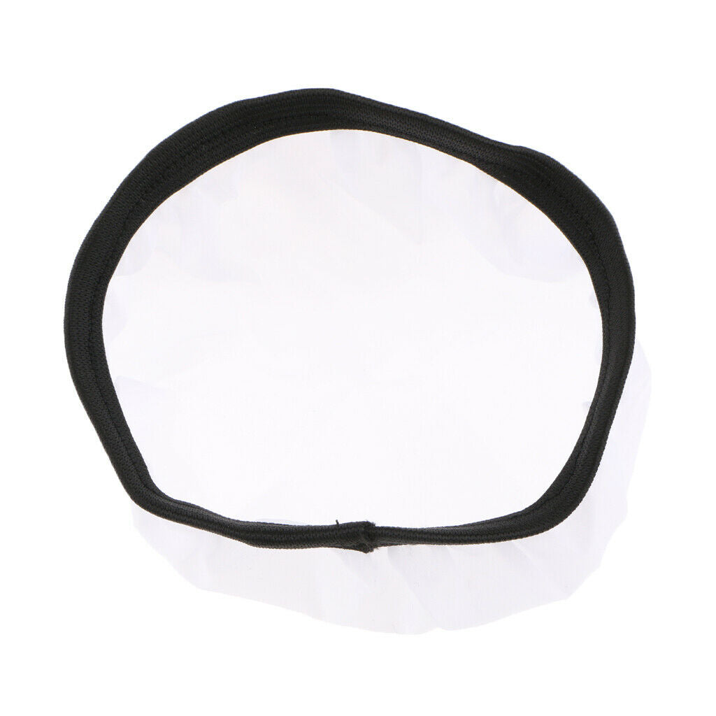7" Soft White Translucent Diffuser Sock for Strobe Standard Studio Reflector
