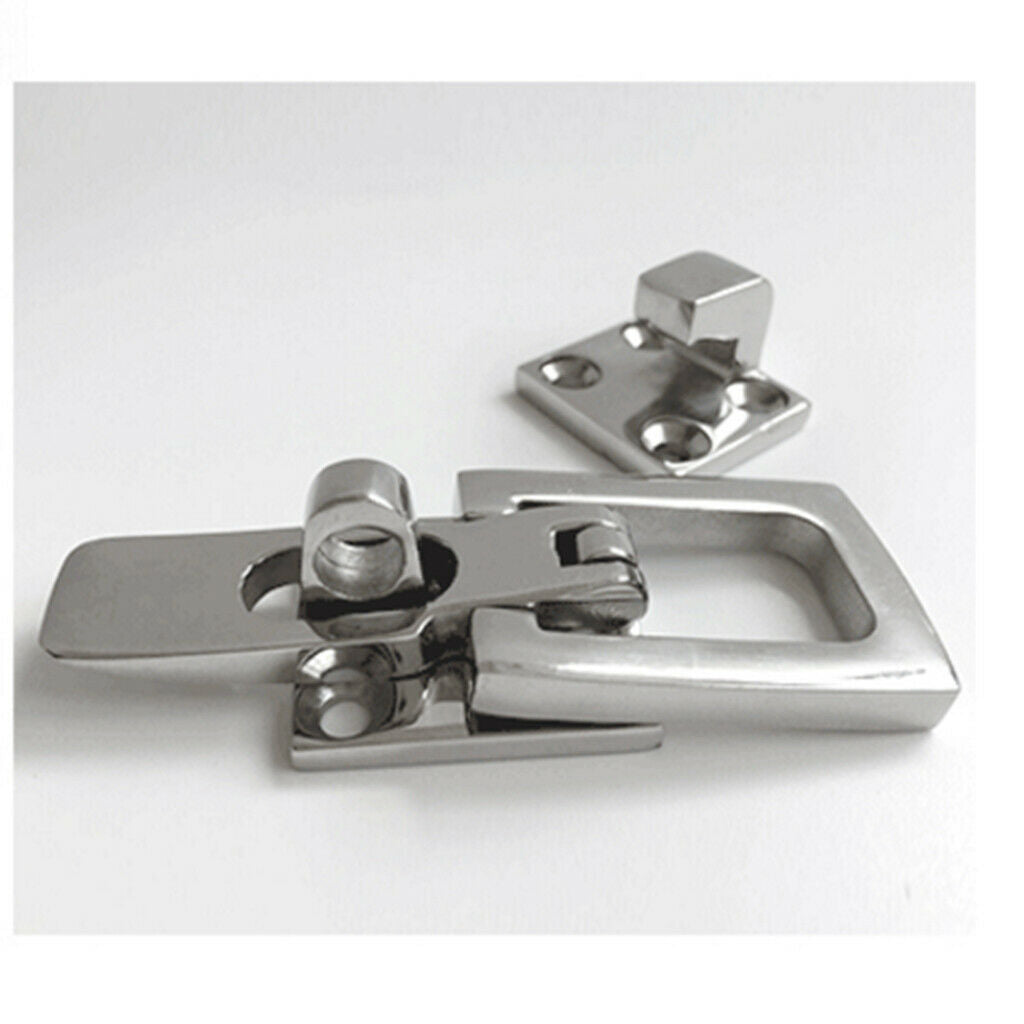 Stainless Steel Anti-Rattle Fastener Boat Latch Locker Hatch Clamp New