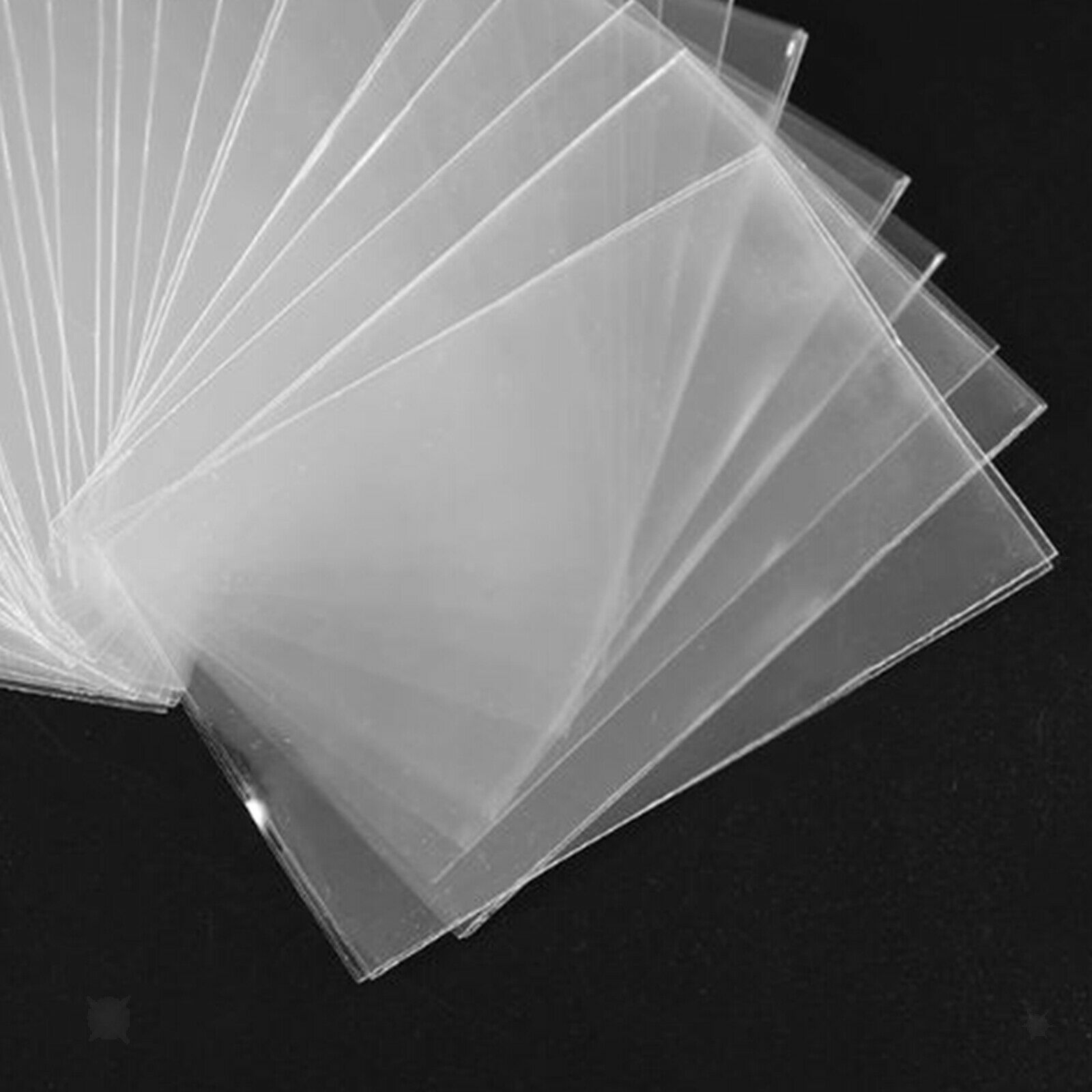 Transparent Card Sleeves Board Game Poker Cards Protector Plastic Portable