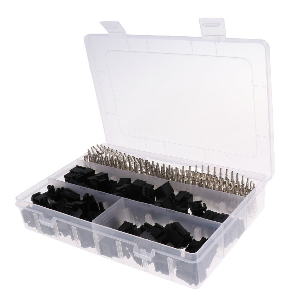 400pcs Terminal Crimp Pin Connector + 50pcs 5557 8P ATX EPS PCI E.