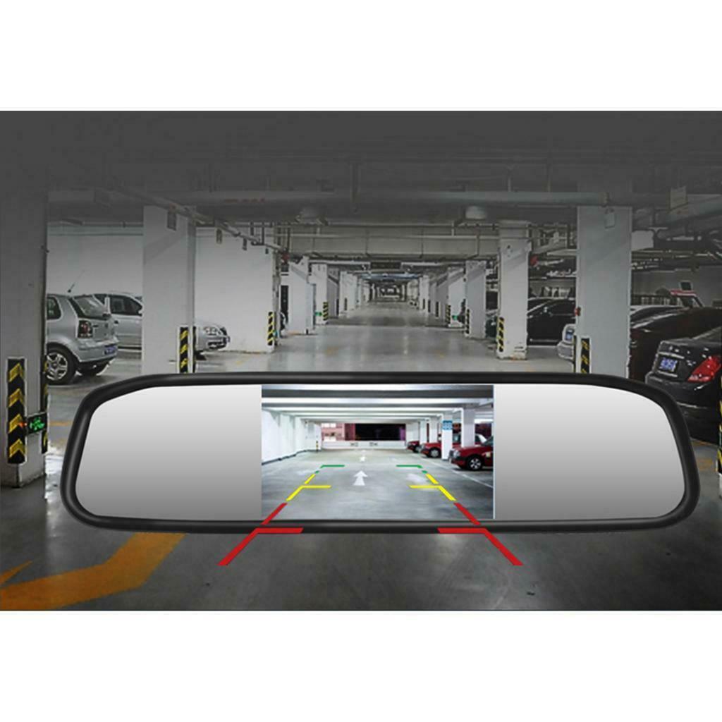 4.3Inch TFT Car LCD RearView DVD Mirror Monitor +
