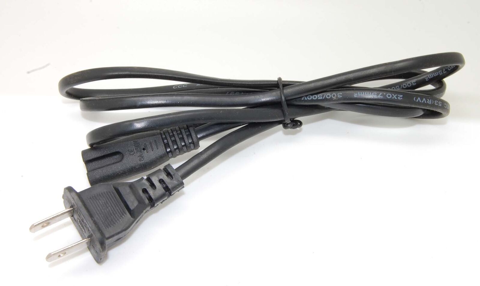 New AC power supply adapter cord Cable Connectors US / USA 2 pin 2-prong  c42
