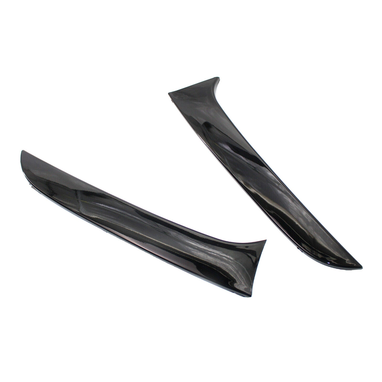 1 Pair Rear Window Side Spoiler Wing Plastic for BMW 1 Series F20 F21 Gloss