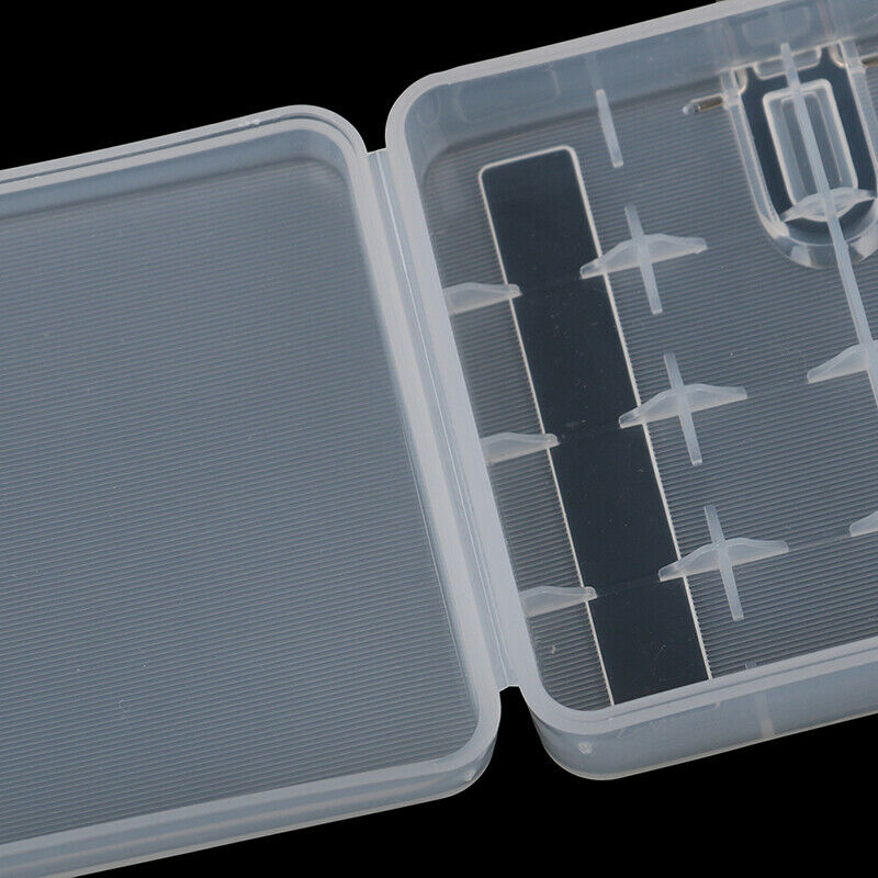 Battery Storage Box Holder Transparent Portable Hard Plastic Large Capaci.l8