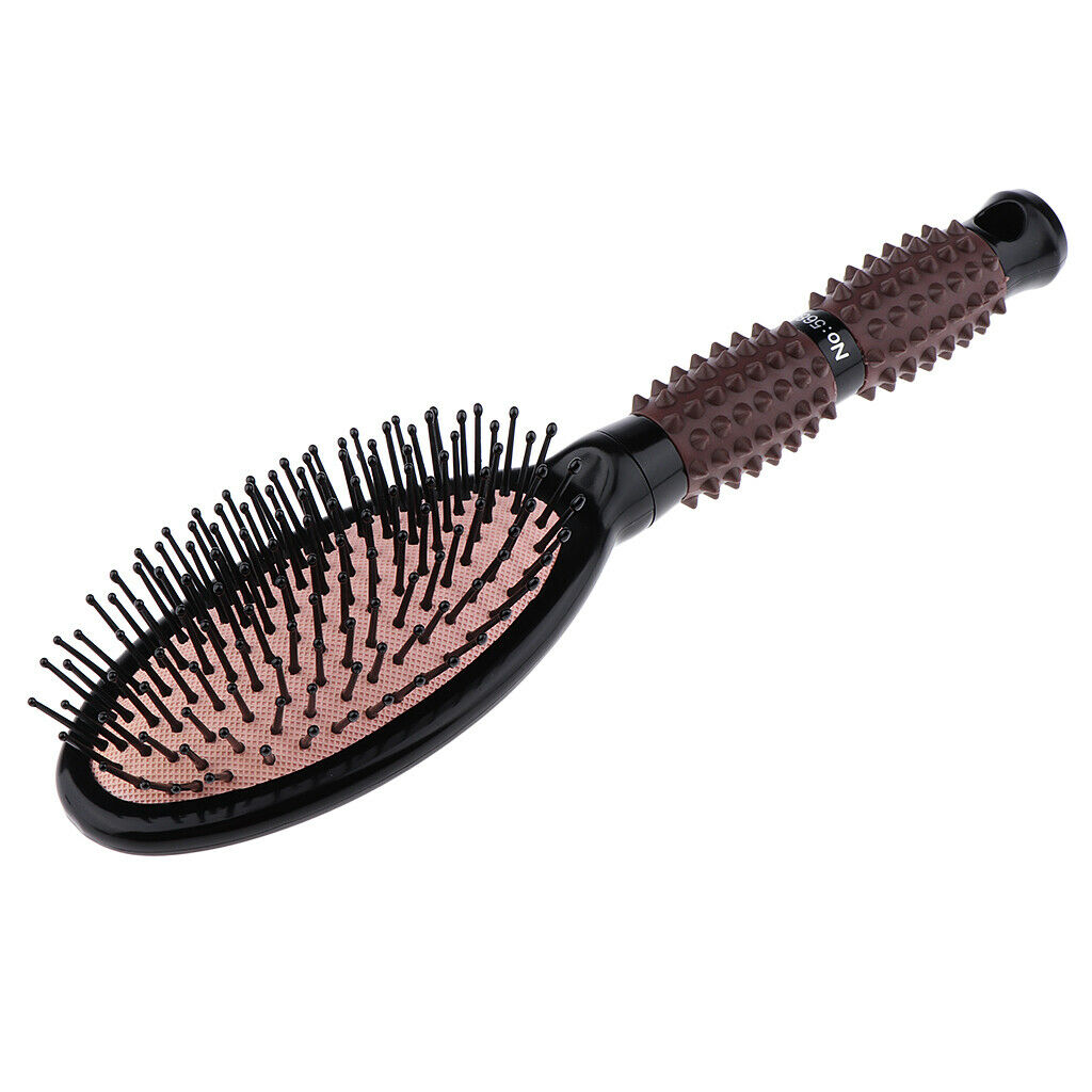 Massage Brush Blow Drying Smoothing Hair For Wet Dry Thick Thin Curly Hair - as