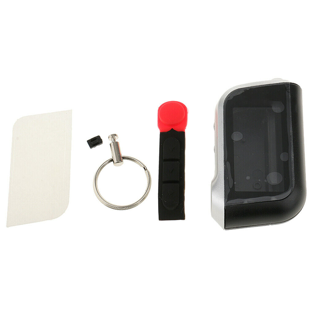 Car 2-Way Alarm System Key Case Cover for   A93 LCD Remote Controller