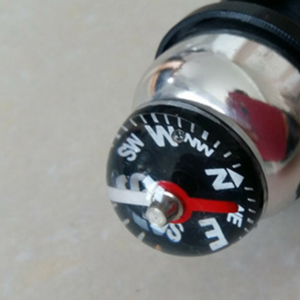 Bicycle Ring Bell Loud 32mm Kids's Bike Tricycle Horn Bikes Bells w/ Compass