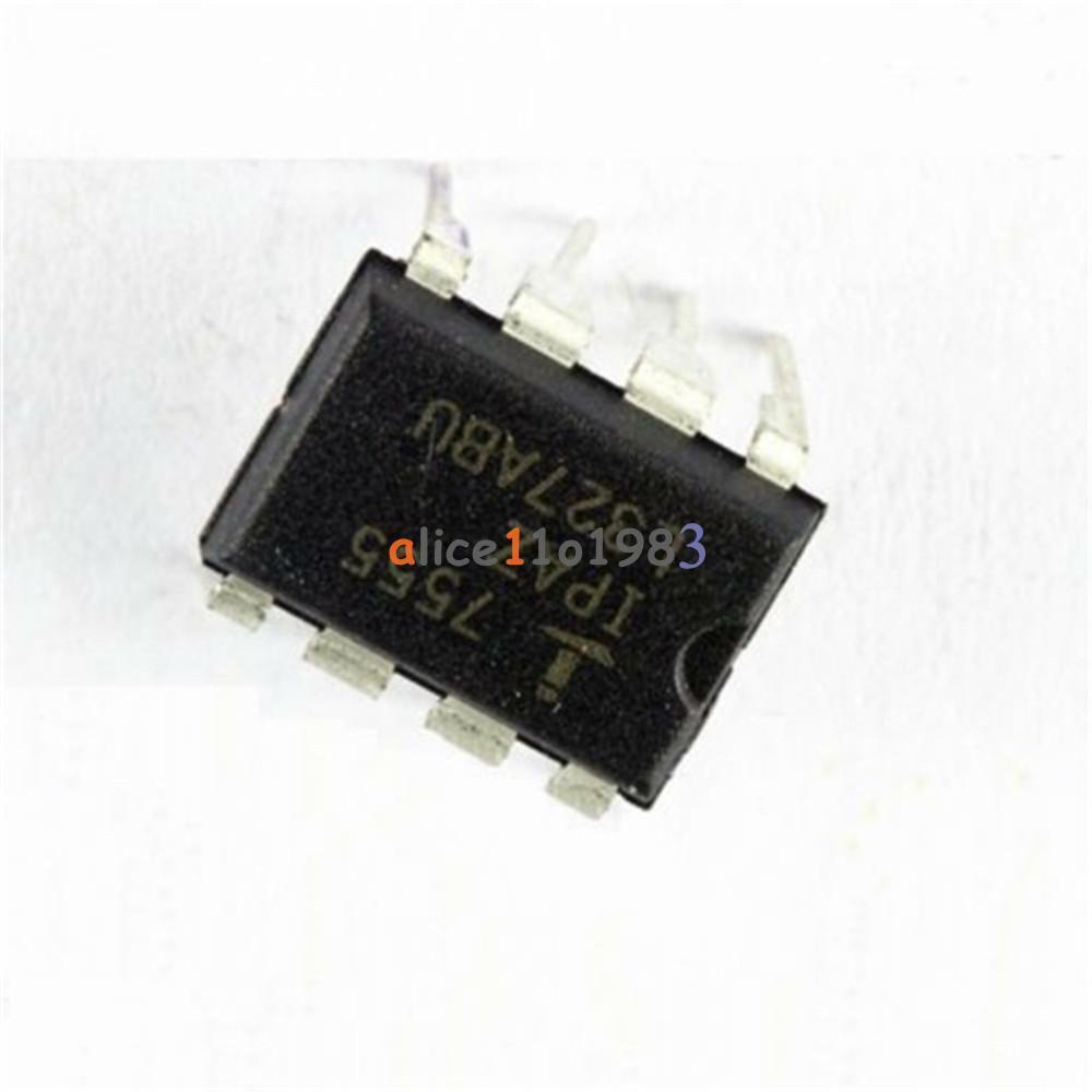 5PCS ICM7555IPA DIP8 IC OSC MONO TIMING 1MHZ  GOOD