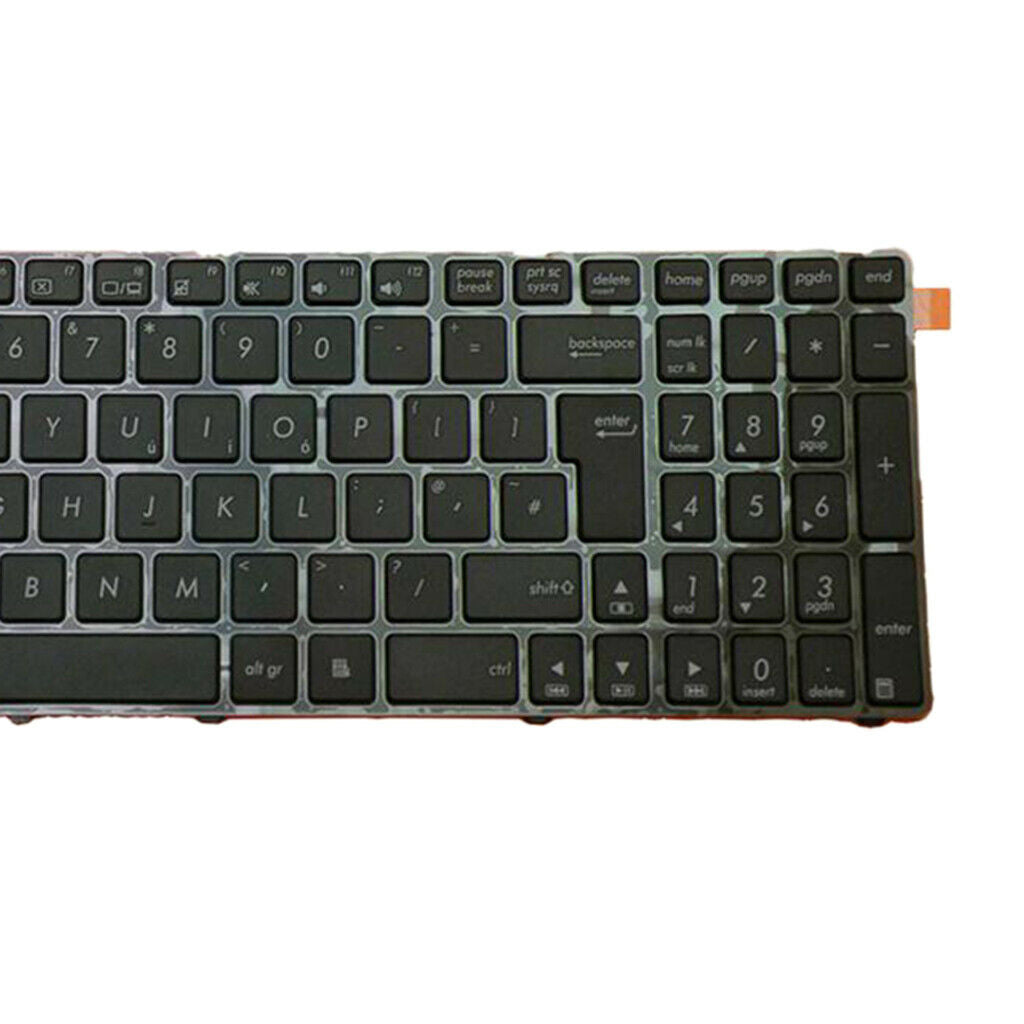 For ASUS N53 X55VD Standard UK English Layout Keyboard Black With Frame