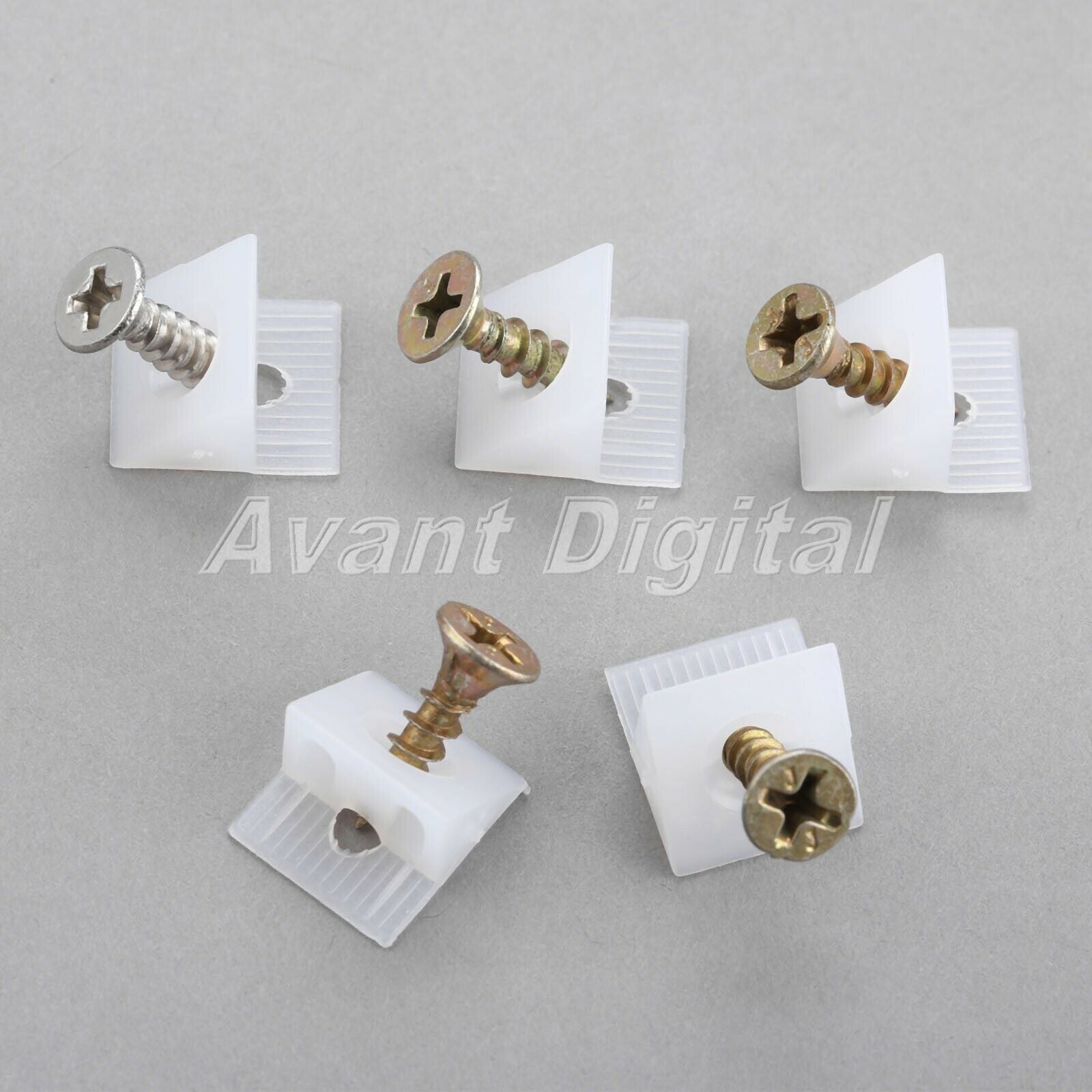 Plastic Furniture Cabinets Closets Back Panel Corner Brackets Block 50Pcs/Lot
