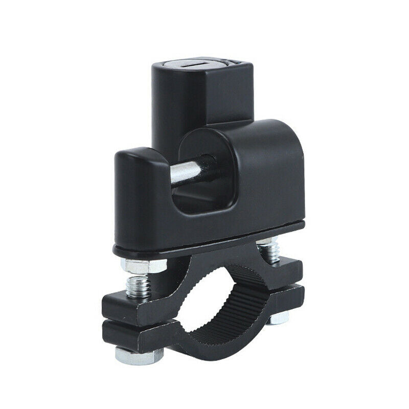 18-30MM Handlebar Scooter Motorcycle Helmet Lock Hanger Holder Locks Anti-theft