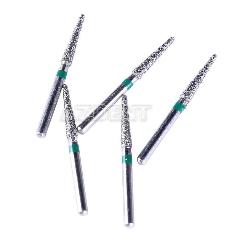 200 Pcs Dental MANI Diamond Burs Drill Tips For High Speed Handpiece 5pcs/Pack