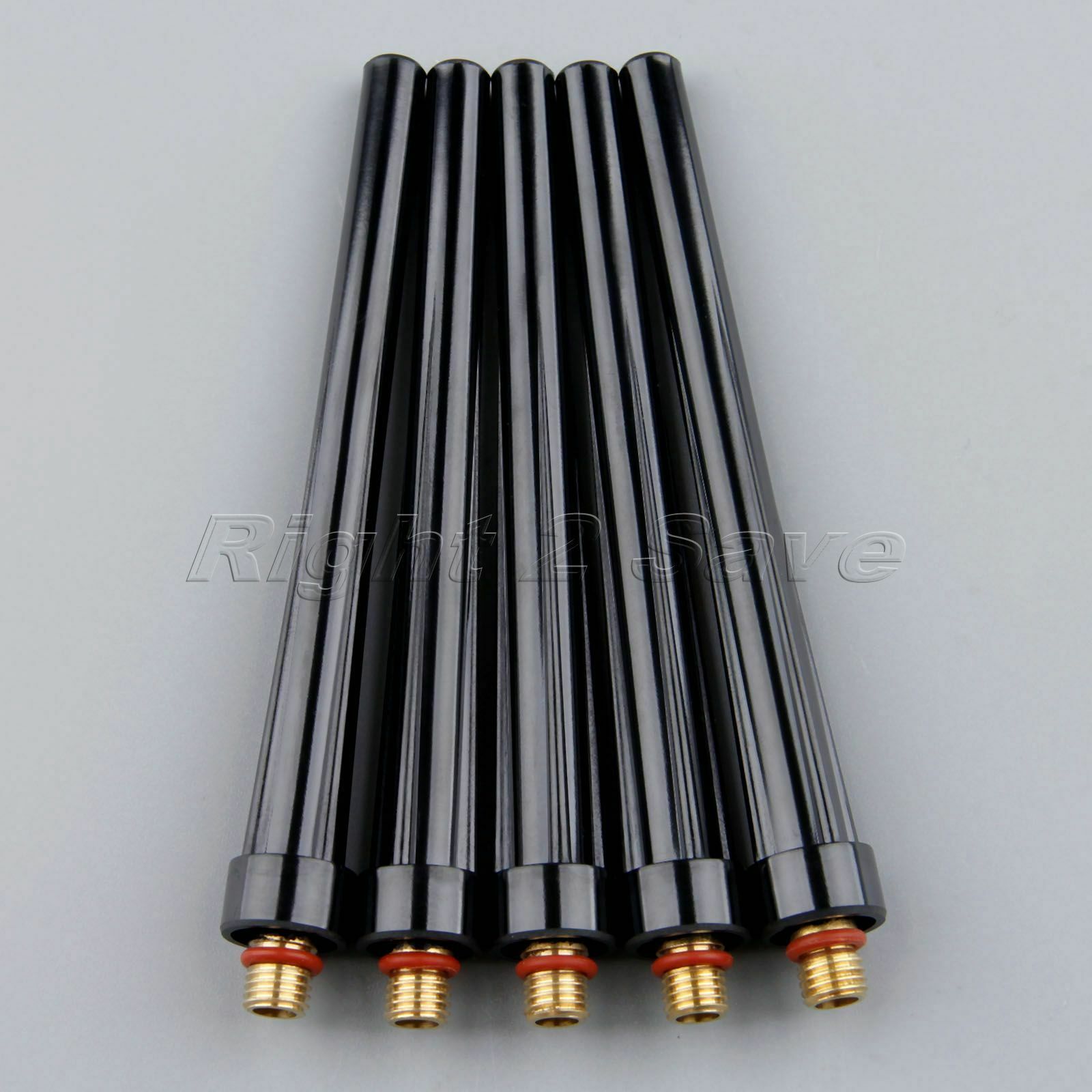 5Ã—High Quality TIG Welding Torches 41V24 Back Cap Long Fit for Torch WP-9 20 25