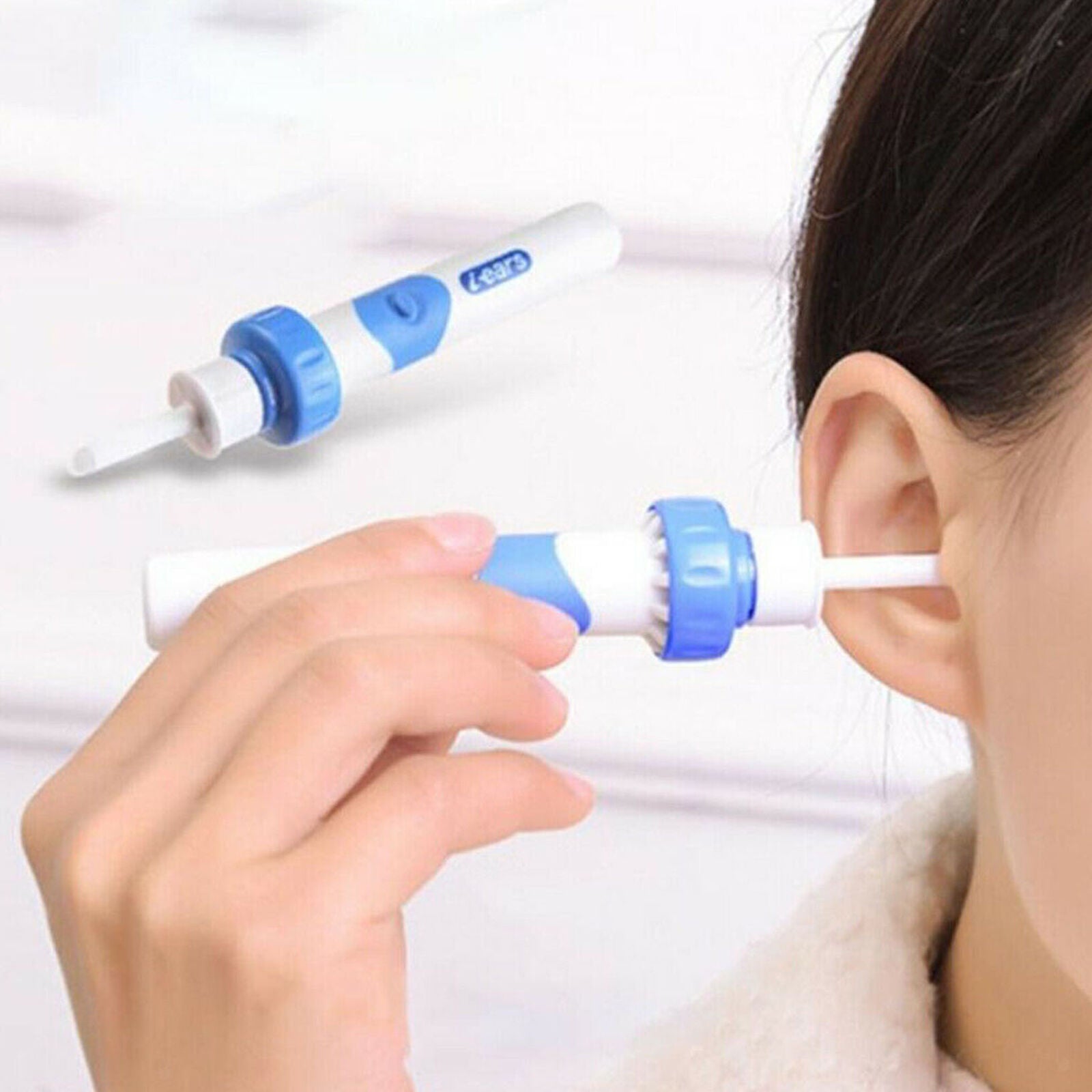 Electric Ear Cordless Vacuum Cleaner Ear Wax Remover Removal Cleaning Safety