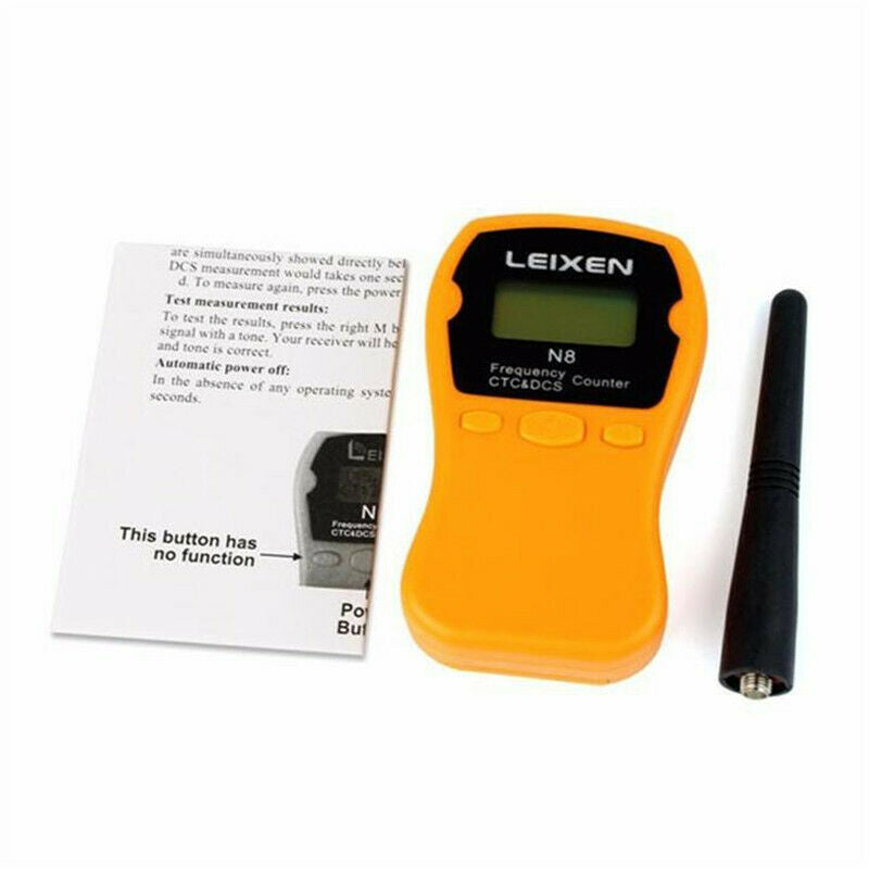 N8 LEIXEN LCD Display CTCSS/DCS Frequency Counter/Meter for Walkie Talkie Radio