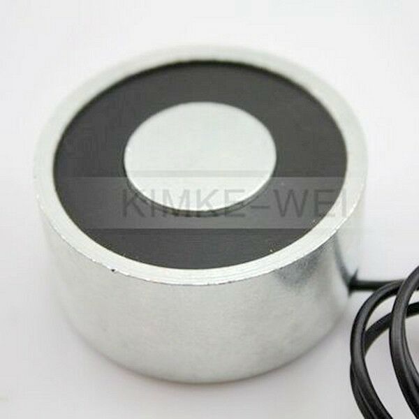 12V DC 55 LB 25kg Electric Lifting Magnet Electromagnet Solenoid Lift Holding