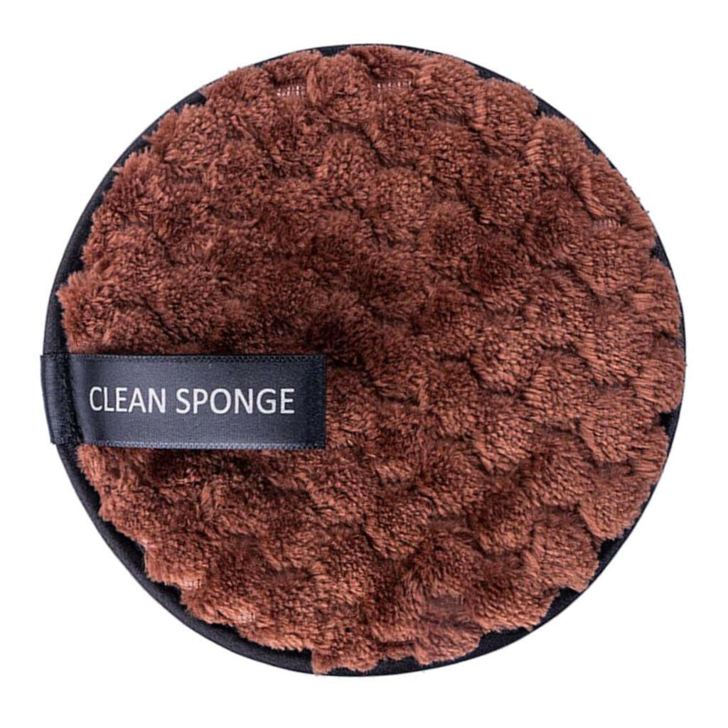 Reusable Round Microfiber Cotton Pads Makeup Remover Puff Face Cleansing