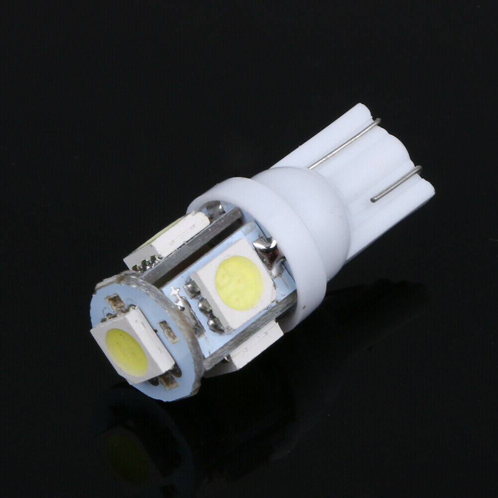 5 X T10 5050 5SMD Instrument Lights License Plate Lights Car Lights @