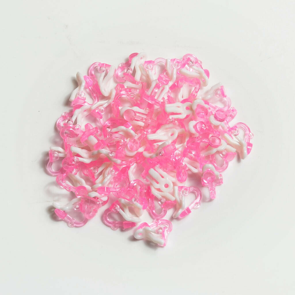 50Pcs Ear Hanging No Piercing Earrings Fashion Accessory for Girls DIY