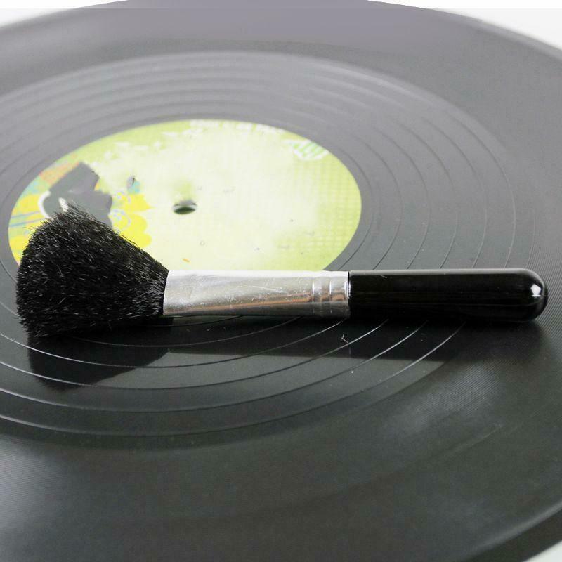 Anti-static Carbon Fiber Record Cleaning Brush Record Dust Remover for LP Vinyl