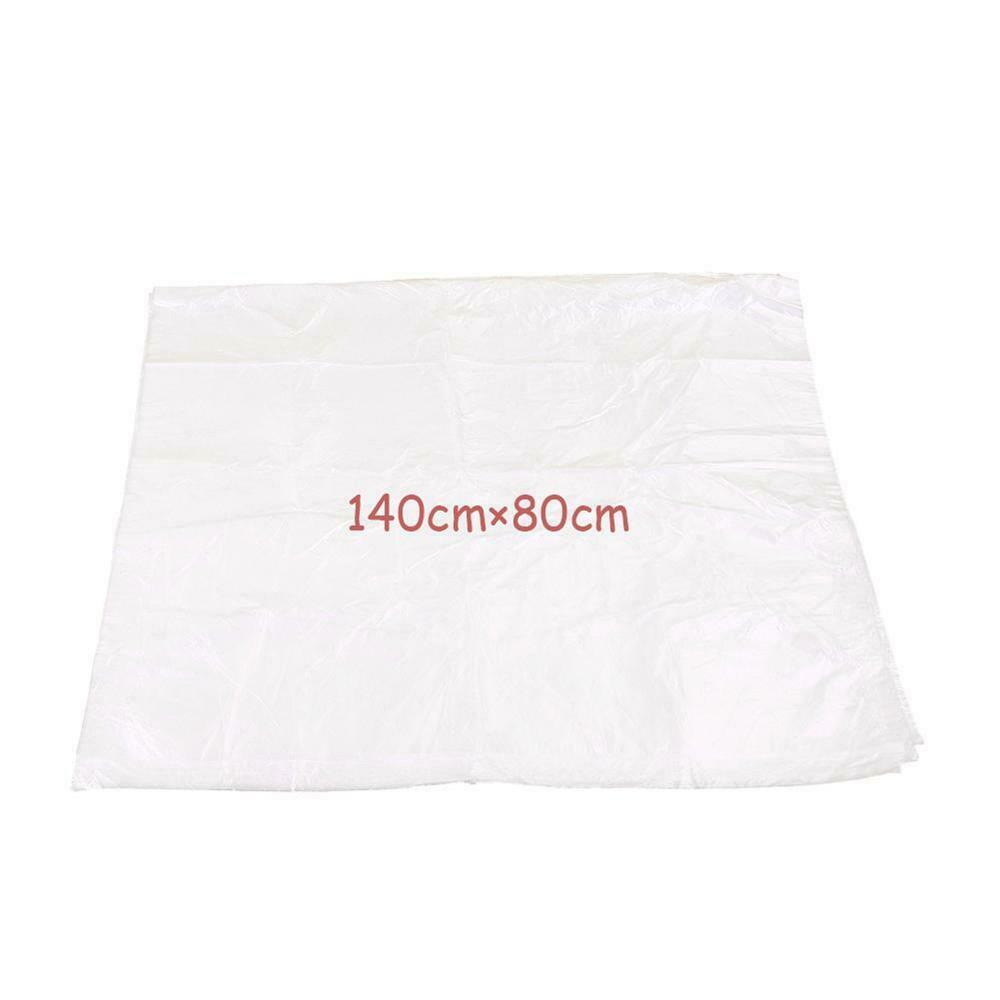 100PCS Disposable Car Soft Seat Cover Plastic Waterproof Repair Protective Cover