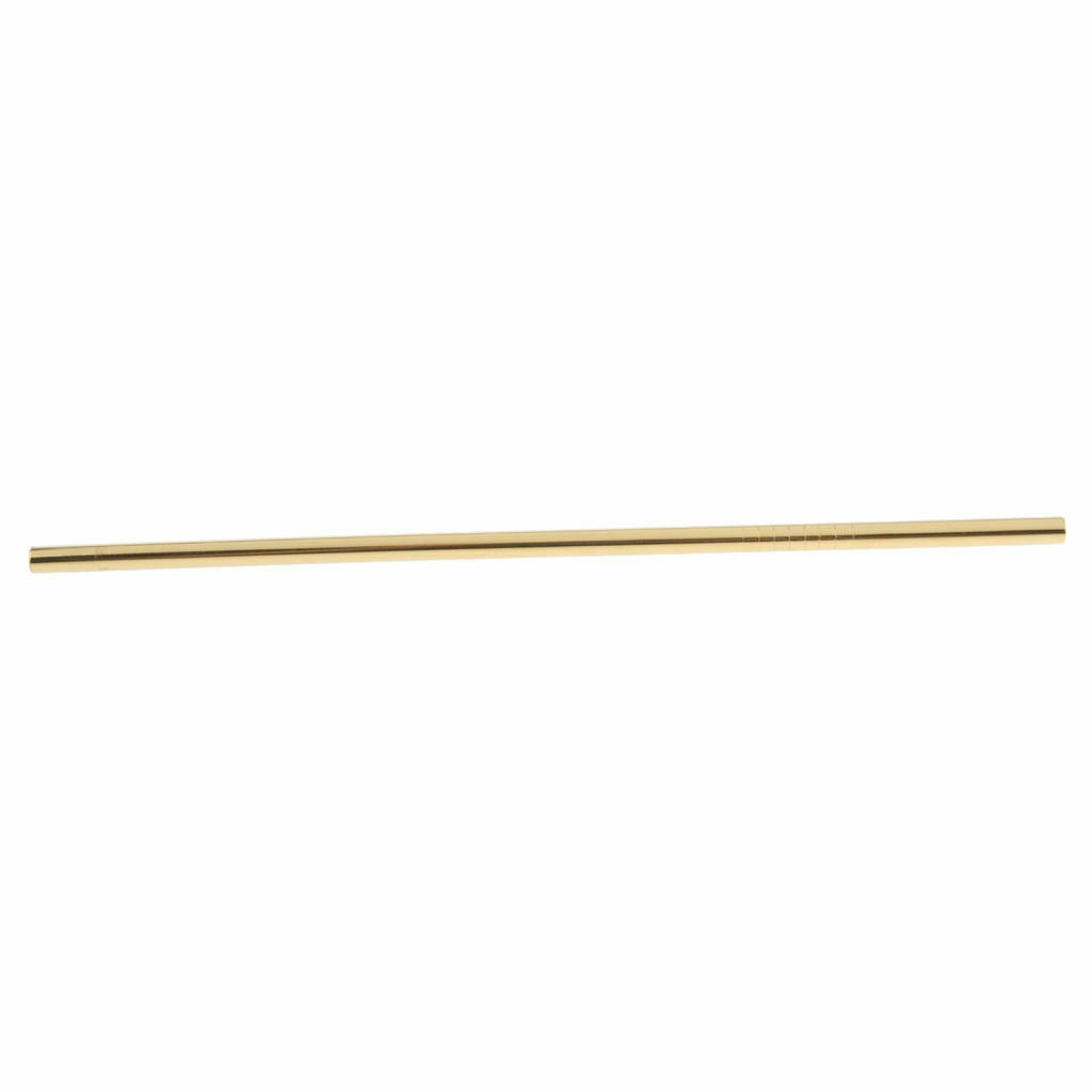 10 pieces reusable metal stainless steel drinking straws straight for cups,
