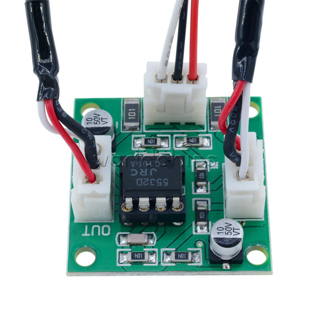 NE5532 OP-AMP Audio HIFI Preamplifier Dual Preamp Board for Bluetooth Pre-amp