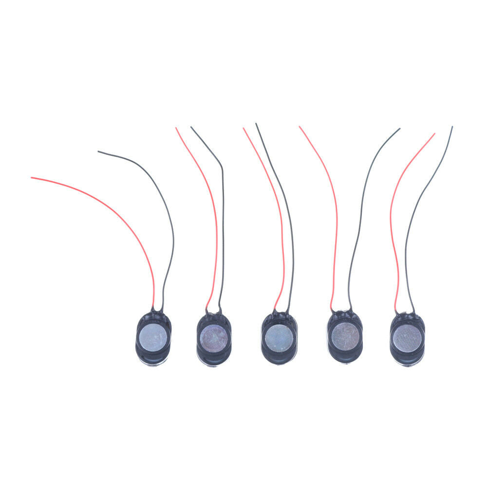 5Pcs Phone Loudspeaker 1W 8ohm 15x10mm Small Trumpet Loud Speaker D WF