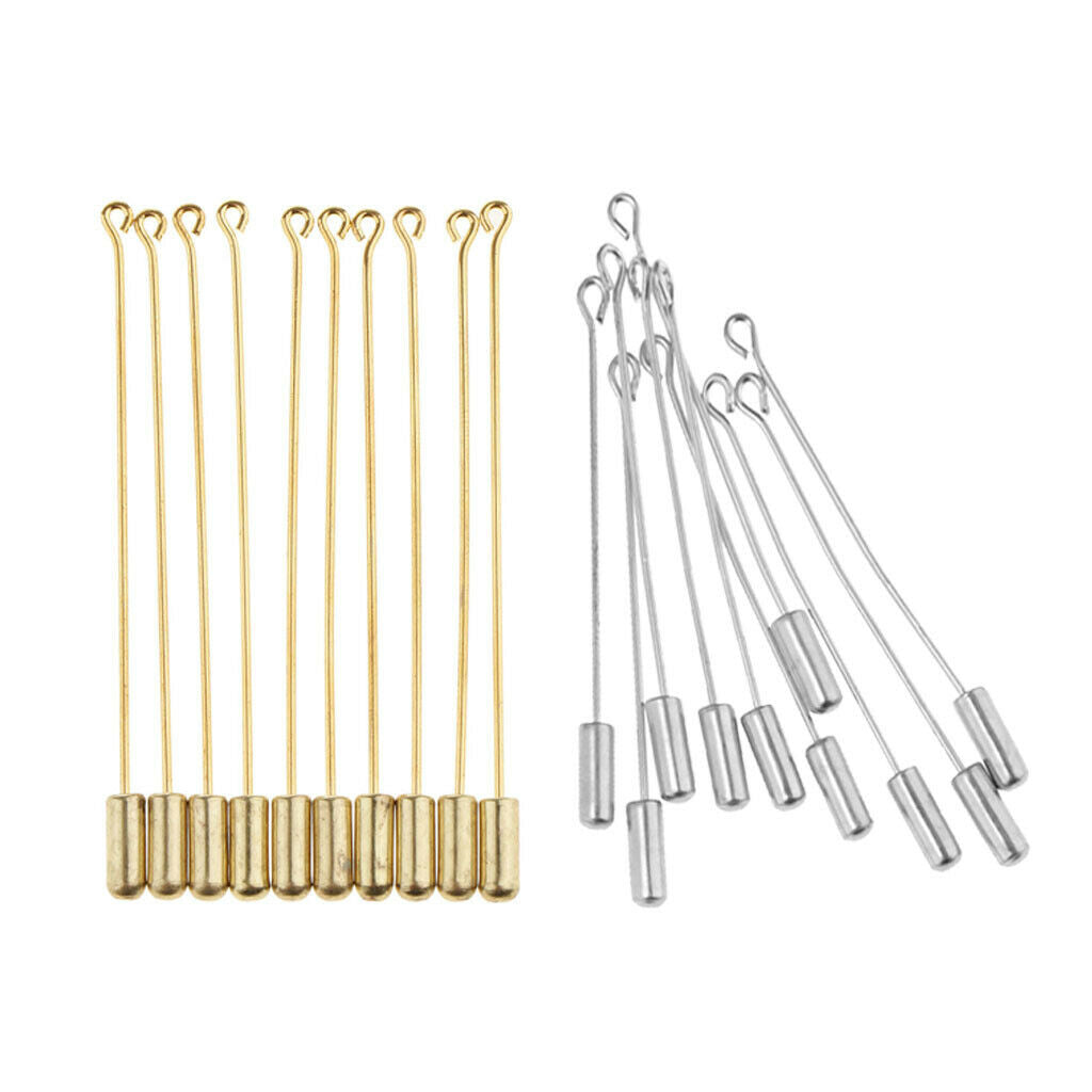 20pcs Copper Stick Pin for DIY Handmade Jewelry Findings Long Needle Eye Pin for