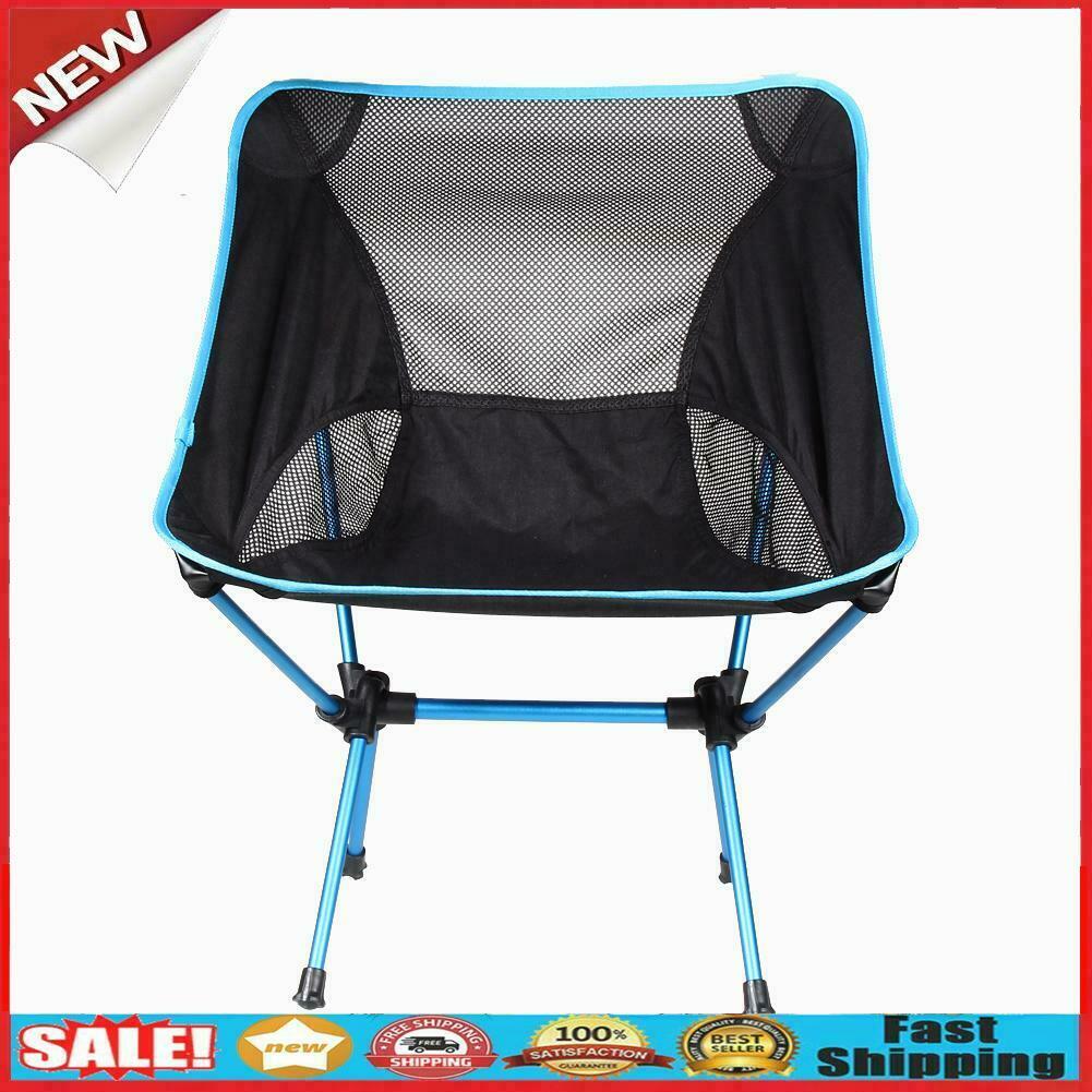 Portable Chair Folding Seat Stool Fishing Camping Hiking Beach Picnic Bag @