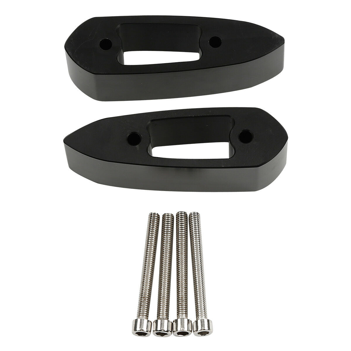 Motorcycle Mirror Extenders Riser Spacers Extension For Yamaha YZF R3 R25 14-17