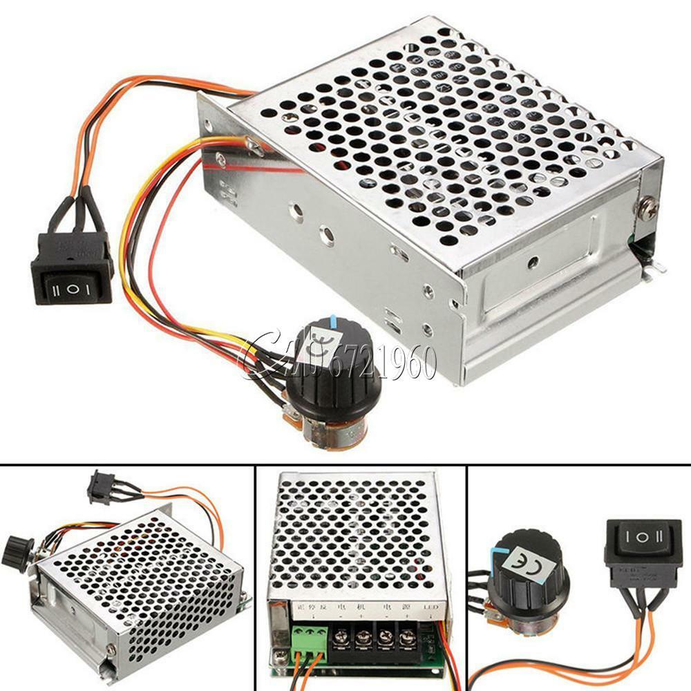40A 10-50V PWM DC Motor Speed Control Controller CW CCW Reversible Pulse Driver