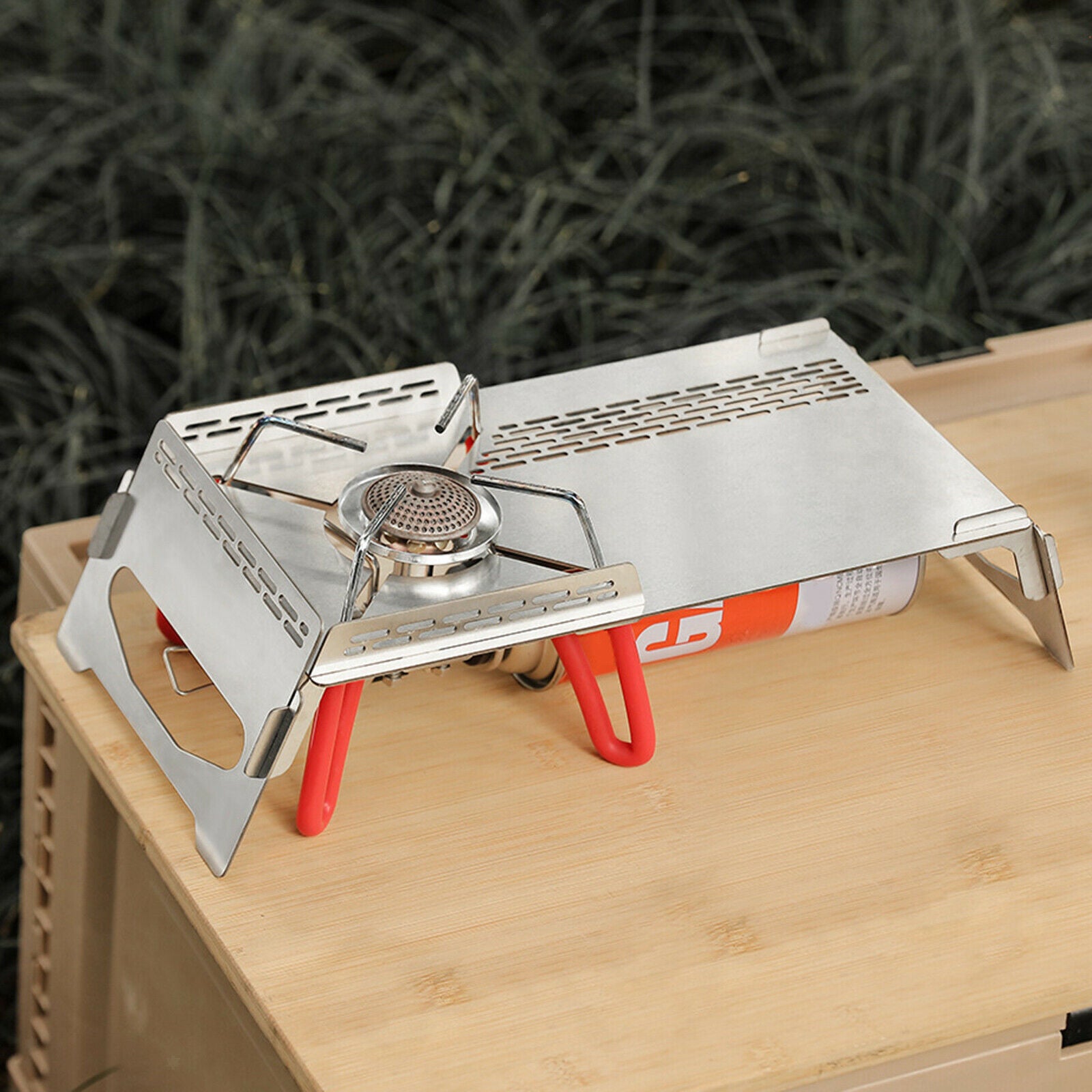 Portable Folding Stove Table Camp Stand Holder Hiking Backpacking Picnic