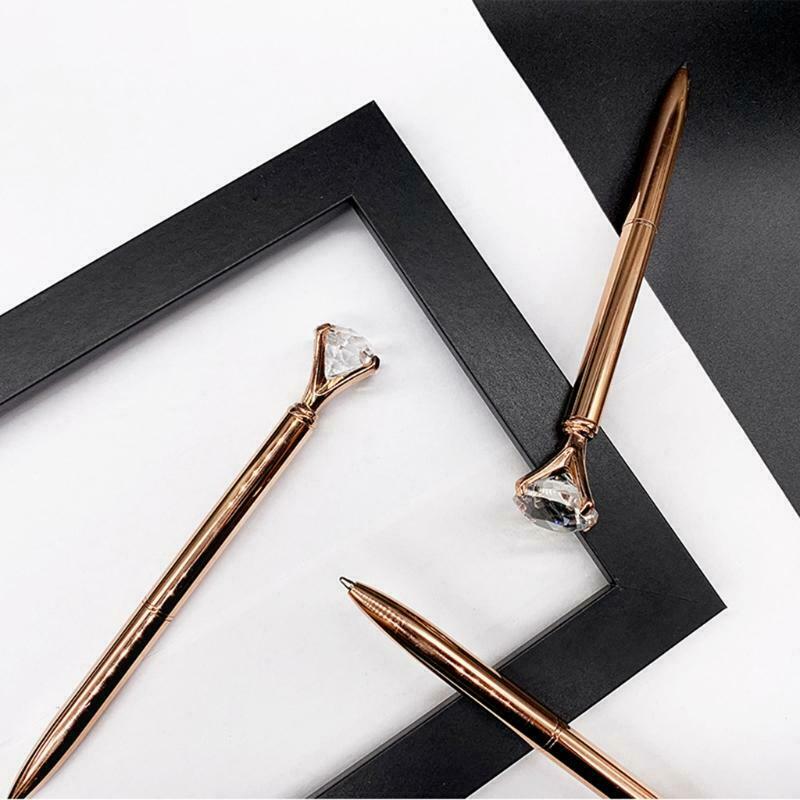 Delicate Rotatable Ballpoint Pen Twist to Open Close Ideal for Teacher Business