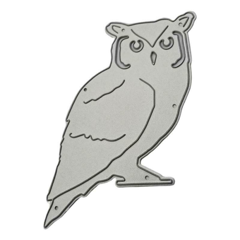 Animal Owl Metal Cutting Dies Stencil DIY Scrapbooking Album Paper Card Template