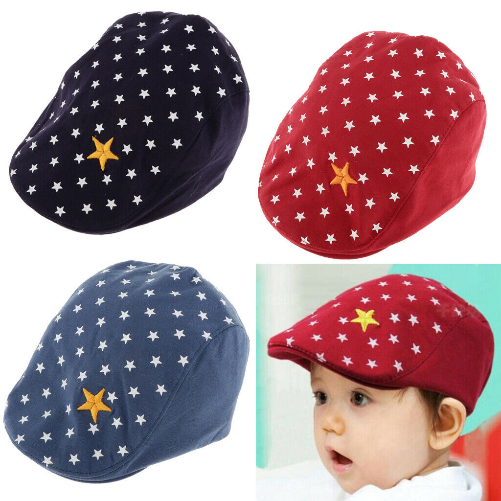 Toddler  Kids Baby Boys Girls Baseball Casquette Beret   Hat Blue