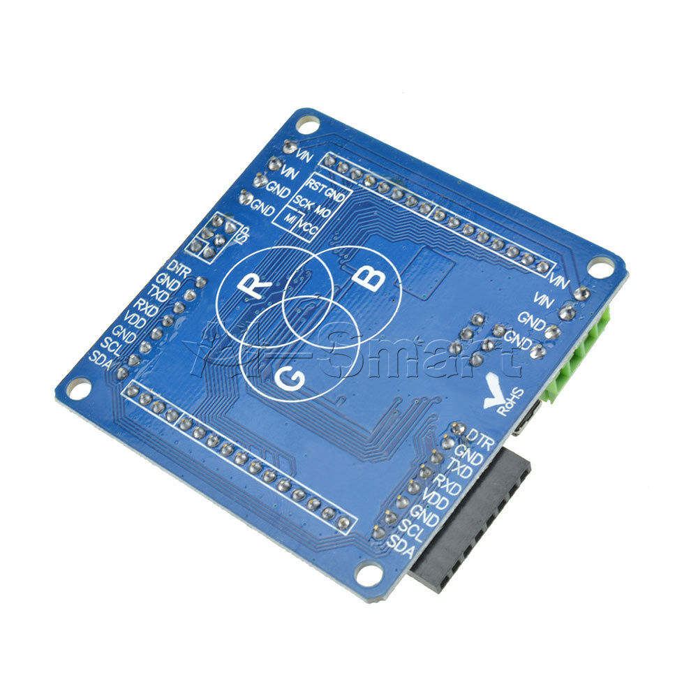 DIY Full color Rainbow Colorduino V2.0 Matrix RGB LED Driver shield For Arduino