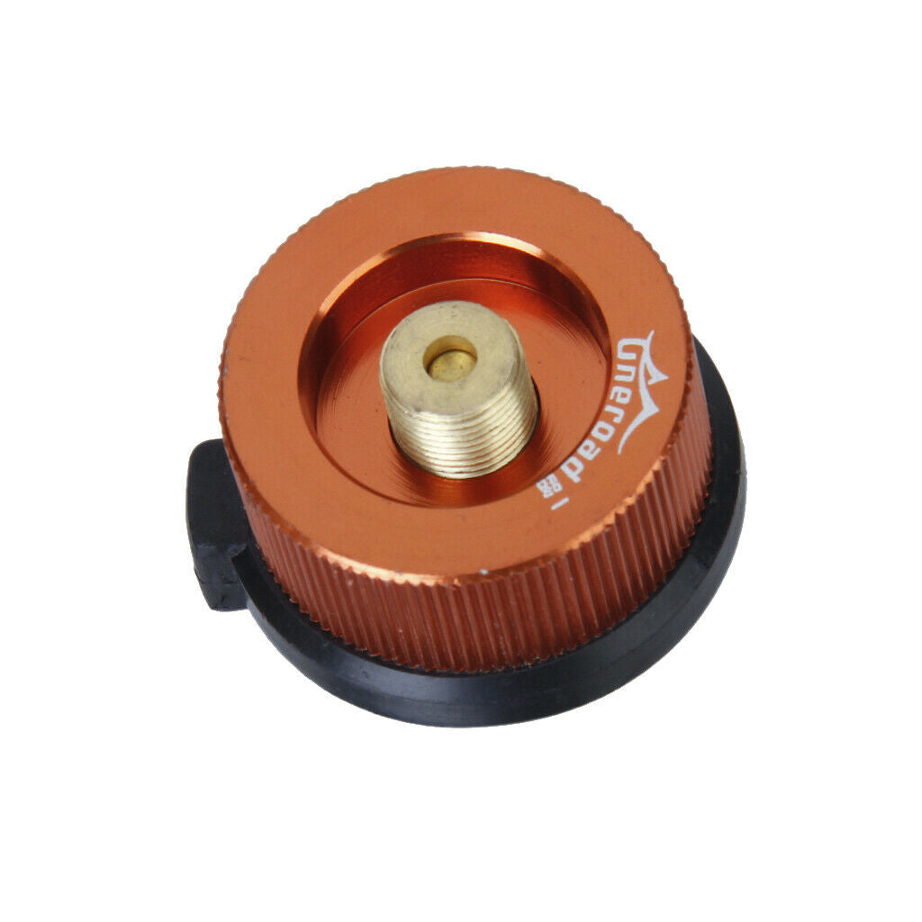 Gas Bottle Adaptor Transfer Nozzle Connector for BBQ Camping Stove Burner
