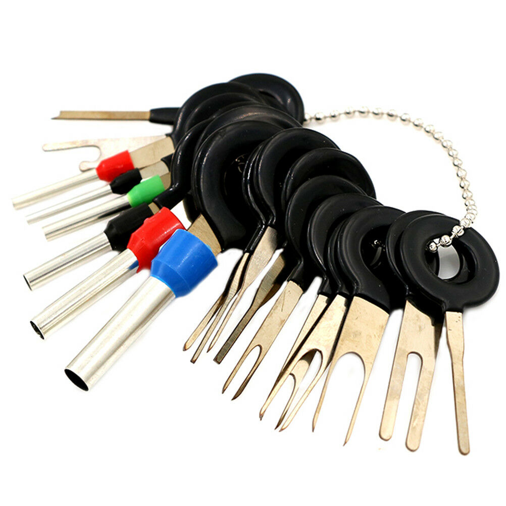 18Pcs Wire terminal removal tool car electrical wiring crimp connector pin kitDD