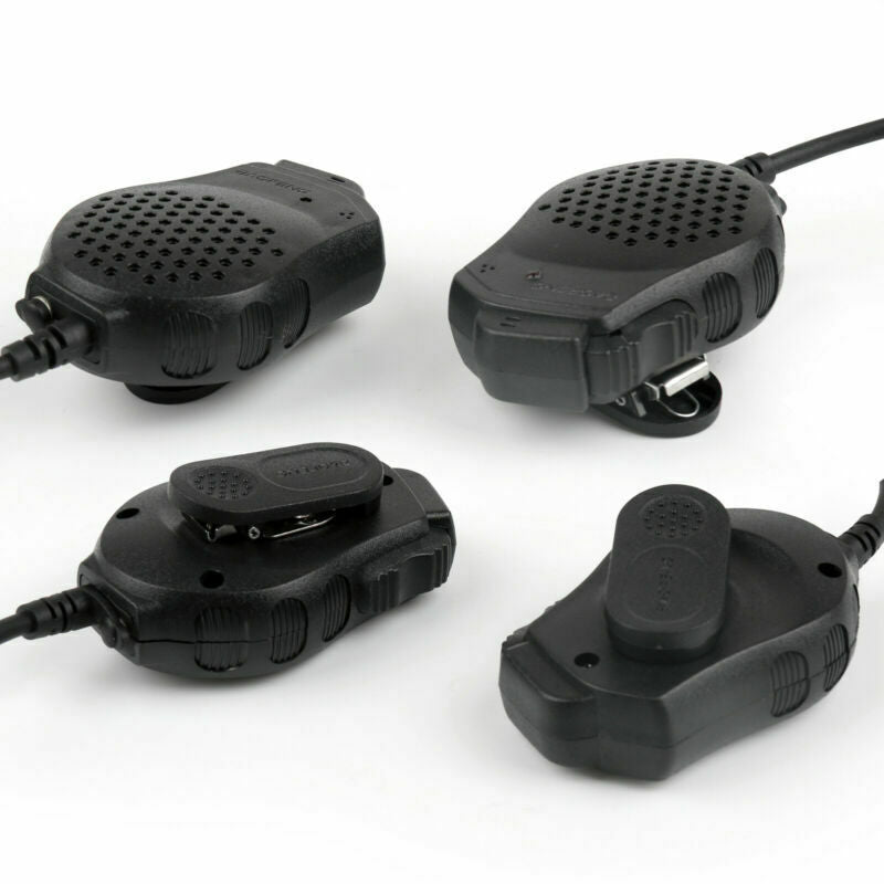 5xDual Push-To-Talk PTT Speaker Mic For Baofeng UV82 L UV8 D UV5R A Two Way  AT2