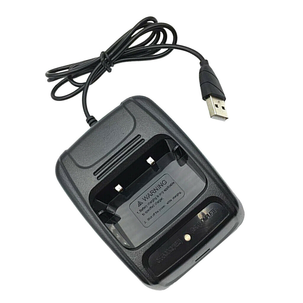 Desktop USB Charger Adapter for   BF 888S 777S 666s Walkie-Talkie
