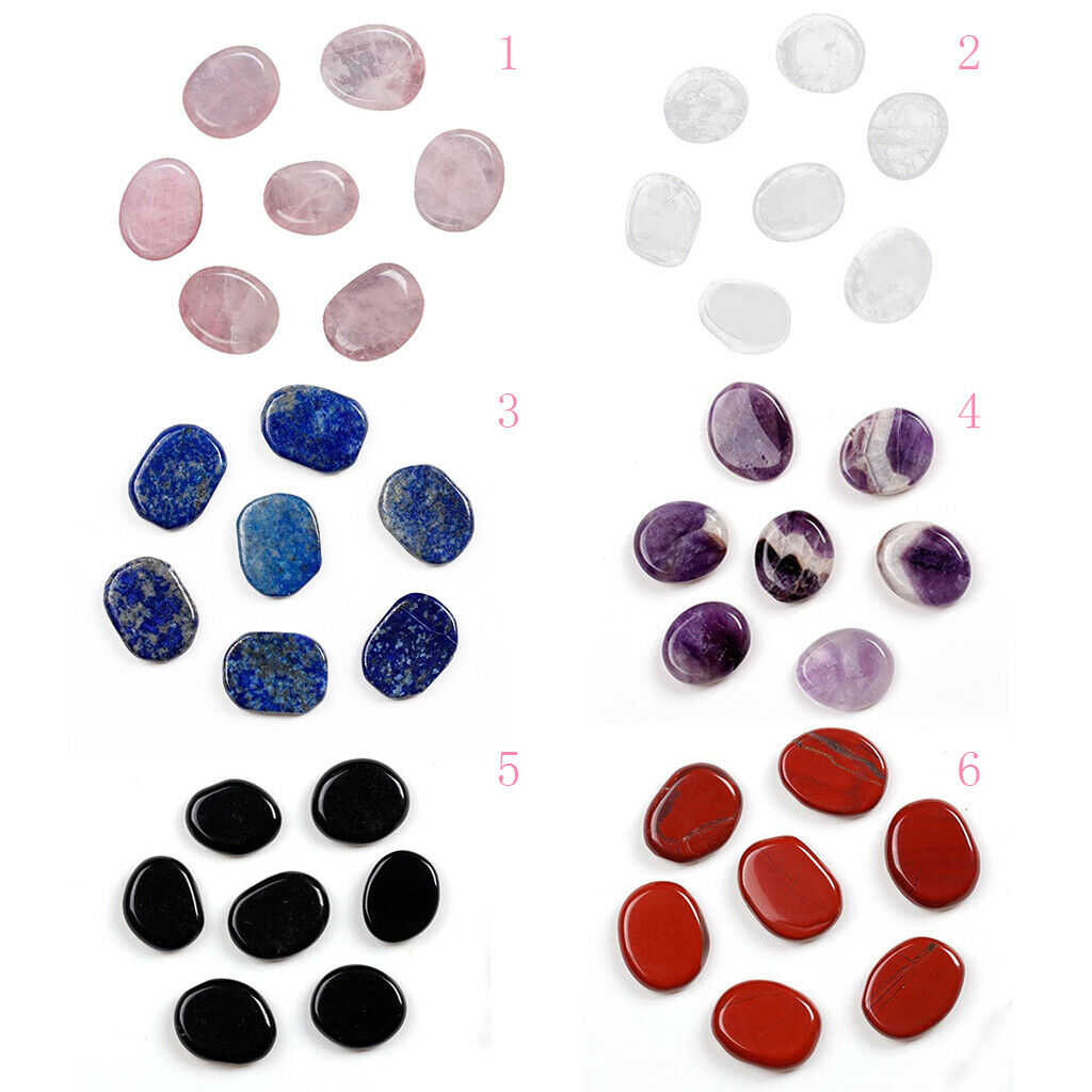 14Pcs Natural Stones Natural Energy Stone Reiki Crystals Gemstones Decor