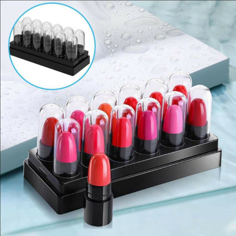 12pcs/Set Empty Lipstick Tubes Lip Balm Container DIY Cosmetics Makeup To XG Rf